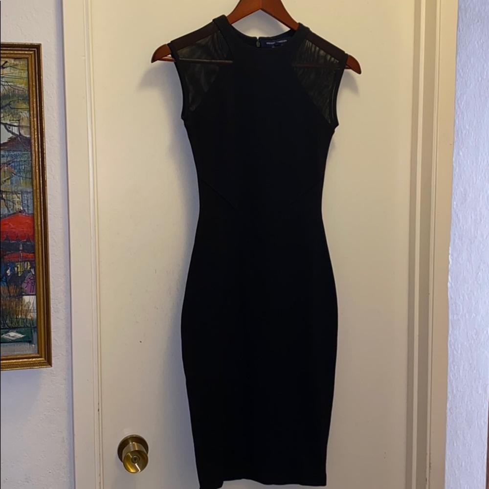 NWT French Connection Viven Panelled Jersey Dress